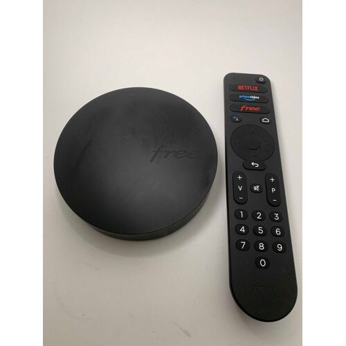 Télécommande Freebox Pop Player – Décodeur TV Free – Netflix, Prime Video – Noir