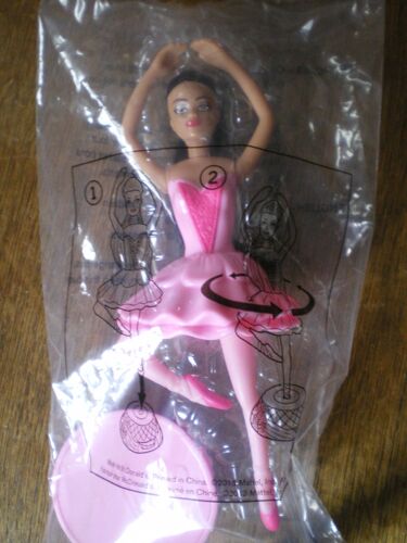 Barbie Rêve De Danseuse Étoile - Danseuse Noir Rose - Jouet Mac Donald Happy Meal 2013