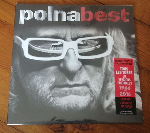 Album Double Vinyle 2xlp 33t 12" Michel Polnareff " Polnabest "20 Titres De 2016 En Édition Collector Limitée Vinyles Rouges (Inclus L'homme En Rouge )