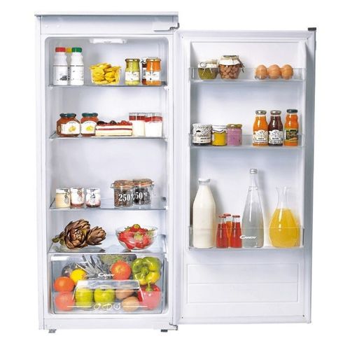 Réfrigérateur Candy CIL 220 EE/N - encastrable - niche - 56x56x122.5 cm (lxpxh) - 197 litres - classe E - blanc