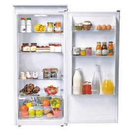 Réfrigérateur Candy CIL 220 EE/N - encastrable - niche - 56x56x122.5 cm (lxpxh) - 197 litres - classe E - blanc