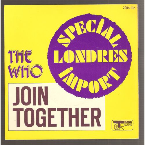 Join Together / Baby Don't You Do It