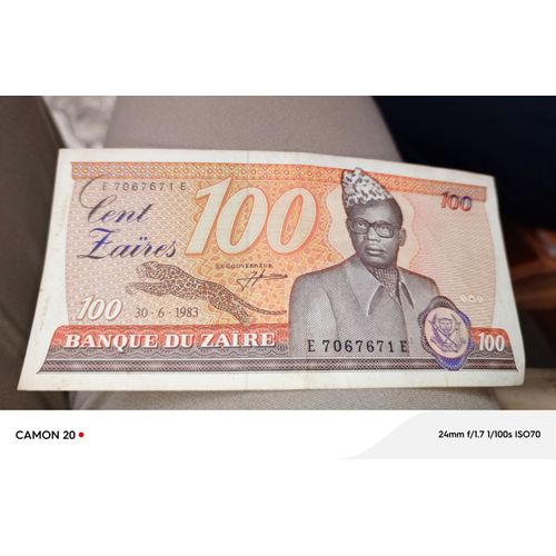 Vente Des Anciennes Monnaie Du Zaïre