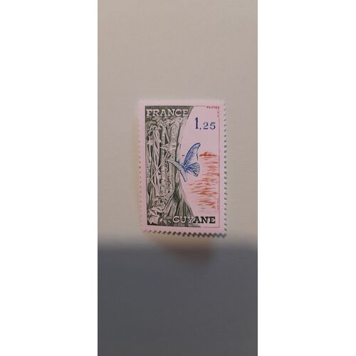 1865 A Yet Timbre France Guyanne (C14)