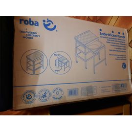 3 En 1 Pour Bébé / Baignoire, Meuble De Rangement Et Table À Langer Intégré