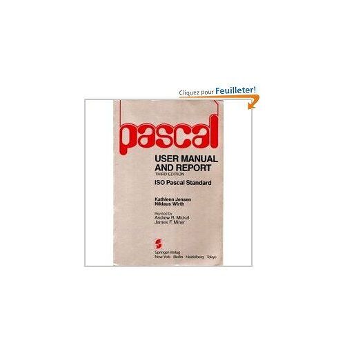 Pascal User Manual And Report