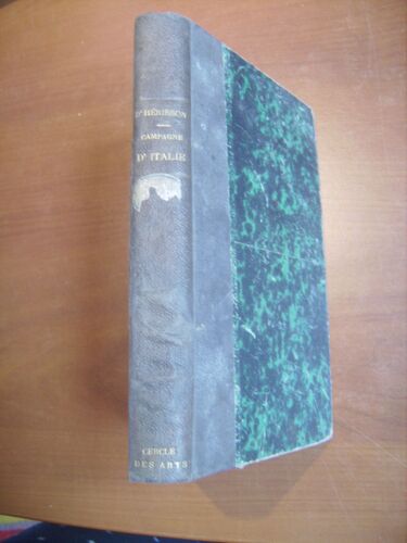 Journal De La Campagne D'italie -1859-