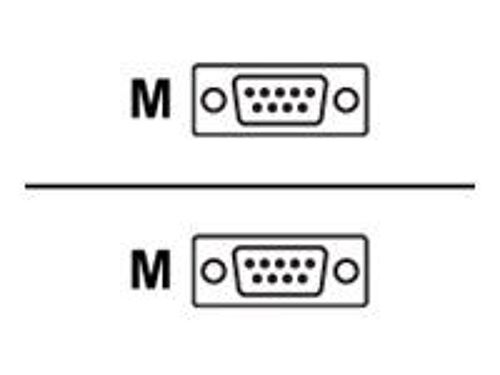 Lantronix - Changeur de genre série - DB-9 (M) pour DB-9 (M) - pour Lantronix xDirect, xDirect-IAP