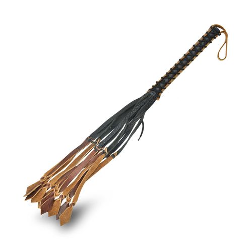 Martinet Médiéval 12 Brins Cuir Beige - Pain Medieval - Beige