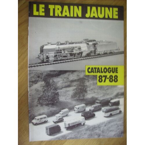 Catalogue Le Train Jaune 87/88
