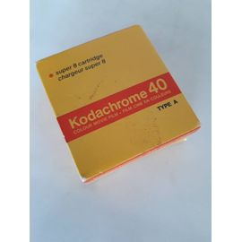 KODACHROME 40 TYPE A FILM SUPER 8 COULEUR janvier 79 KMA 464 P