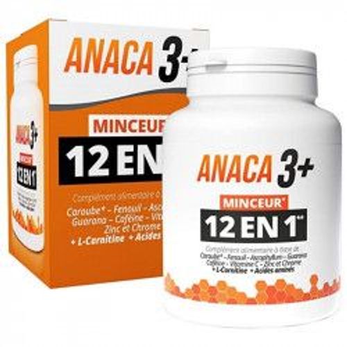 Anaca 3 Minceur 12-En-1 120 Gélules 