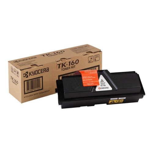 Kyocera TK 160 - Noir - original - cartouche de toner - pour ECOSYS P2035d, P2035d/KL3, P2035dn, P2035dn/KL3; FS-1120D, 1120D/KL3, 1120DN, 1120DN/KL3