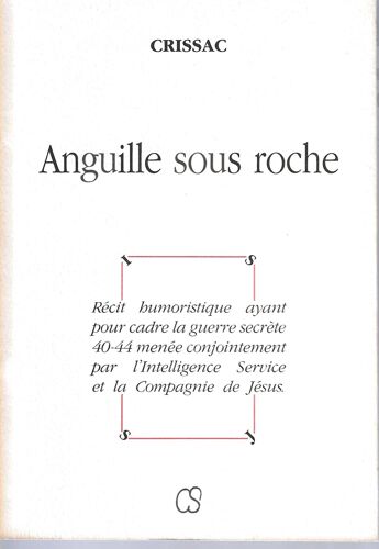 Anguille Sous Roche