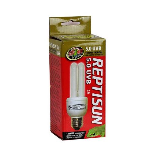 Reptisun 5.0 Uvb 13w Tropical Mini Compact Fluorescent