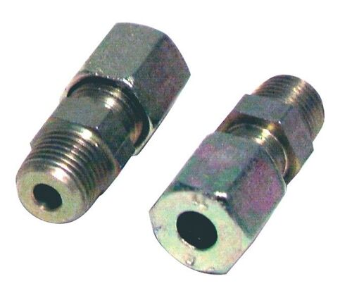 Raccord À Bague - Droit M3/8 X Tube 10mm (2 Pièces)