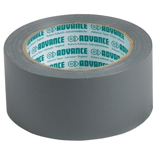 Ventilation Conduit De Fumée - Rouleau Pvc Adhésif Gris 50mm
