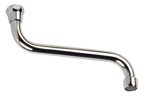 Raccord et col de cygne - Bec déverseur dessous F15/21 x 250mm