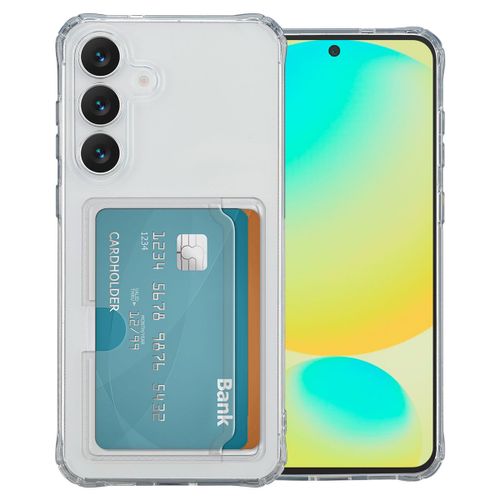 Imoshion Coque Silicone Avec Porte-Cartes Samsung Galaxy S25 Fe Transparent