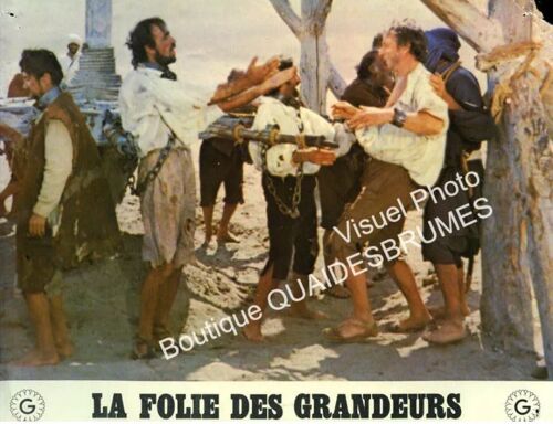 La Folie Des Grandeurs : Photo D'exploitation Cinématographique - Format 22,5x28,5 Cm - De Gérard Oury Avec Louis De Funès, Yves Montand, Alice Sapritch, Antonio Pica, Karin Schubert - 1971