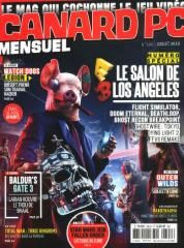 Canard Pc 396 Watch Dogs Legion / Baldur's Gate 3