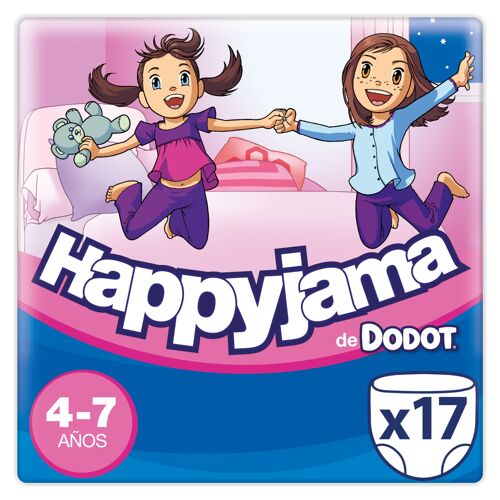 Happyjama Taille 4-7 Fille 17 Unités