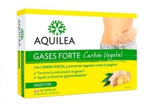 Gases Forte Carbon Vegetal 60 Capsules 