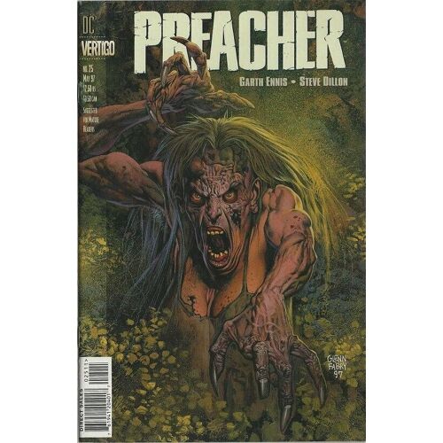 Preacher # 25 ( V.O. 1997 Vertigo ) *** The Origins Of Cassidy - Part 1 : Cry Blood, Cry Erin **