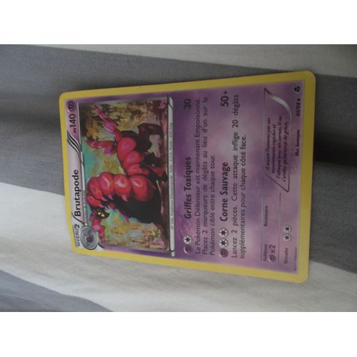 Carte Pokemon Brutapode Brillante 140 Pv