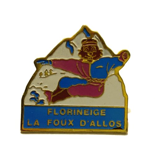Pins Florineige La Foux D'allos Station De Ski / Alpes De Haute Provence / Base Dorée