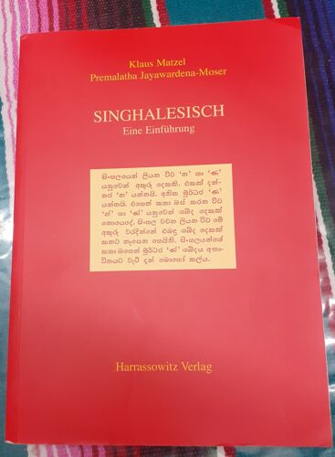 Singhalesisch Eine Einfuhrung - Klaus Matzel - Harrassowitz Verlag