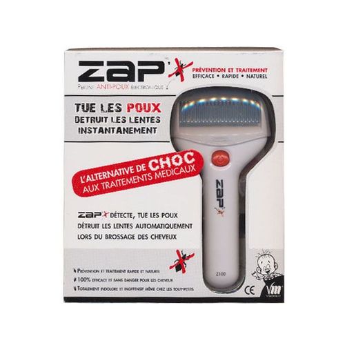 Visiomed Zap'x Peigne Electronique Anti-Poux