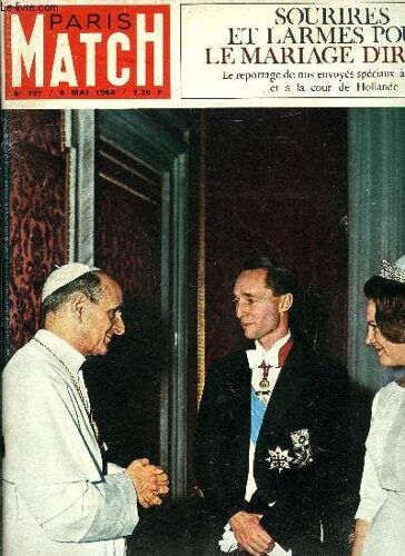 Paris Match N° 787 - Chypre : A Quoi Sert L Onu ?, Au Grand Jour De Ses Noces, Pour Irène, Hugues De Bourbon-Parme Était Sa Seule Famille, Les Mariés De Rome, Les Premiers Journalistes Occidentaux Qu(...)