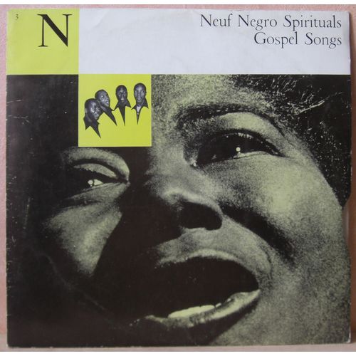 Neuf Negro Spirituals Gospel Songs