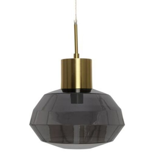 Lampe Suspension Design "Vince" 32cm Gris