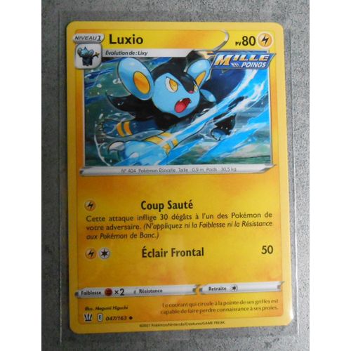 Luxio 47/163 - Épée Et Bouclier 5 - Styles De Combat - Eb5 - Vf