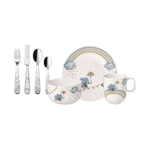 Walk Like An Elephant Ensemble De Vaisselle Pour Enfant 7 Pcs