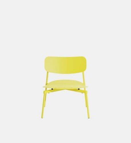 Fauteuil Lounge Fromme - yellow