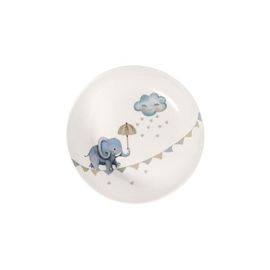 Villeroy & Boch - Walk Like An Elephant Assiette Creuse Pour Enfant - Bleu