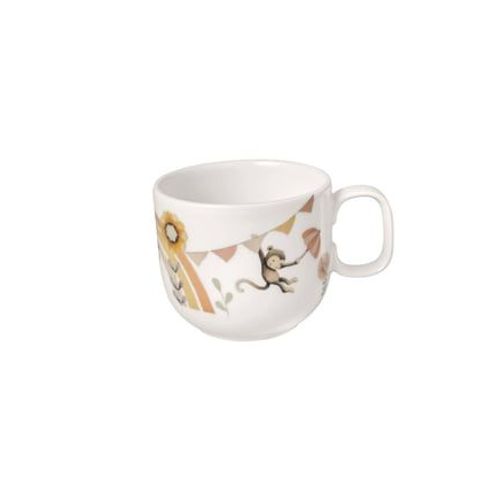 Villeroy & Boch - Roar Like A Lion Gobelet Pour Enfant Avec Anse, Petit - Rouge