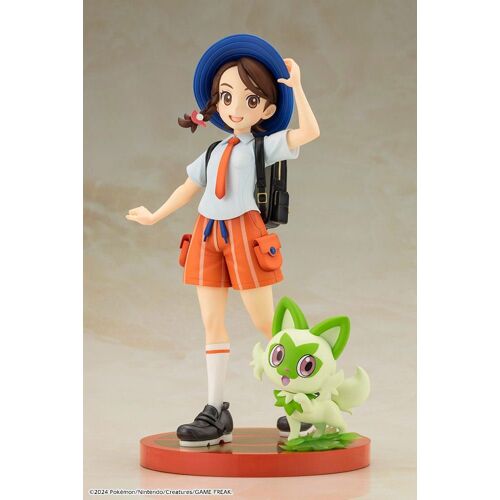 Pokémon Statuette Pvc Artfxj 1/8 Juliana With Sprigatito 20 Cm