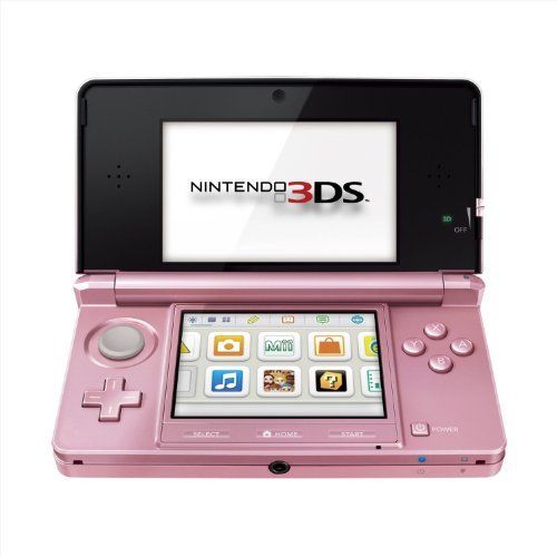 Console Nintendo 3DS - rose corail import anglais