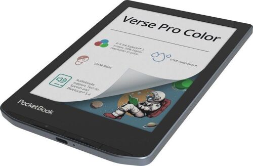 Ebook PocketBook Verse Pro Color 634 6`` E-Ink Kaleido 3 16GB Wi-Fi Stormy Sea