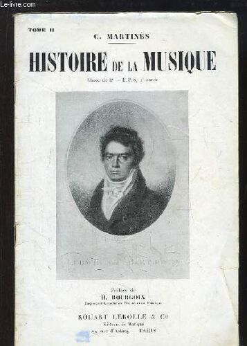 Histoire De La Musique. Tome 2 :
