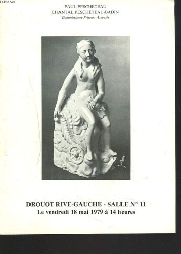 Faïences Et Porcelaines Anciennes. Objets D'art Et D'ameublement. Tapisserie, Tapis. Le 18 Mai 1979.