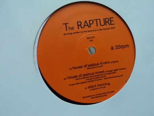 The Rapture ‎ House Of Jealous Lovers / Silent Morning
