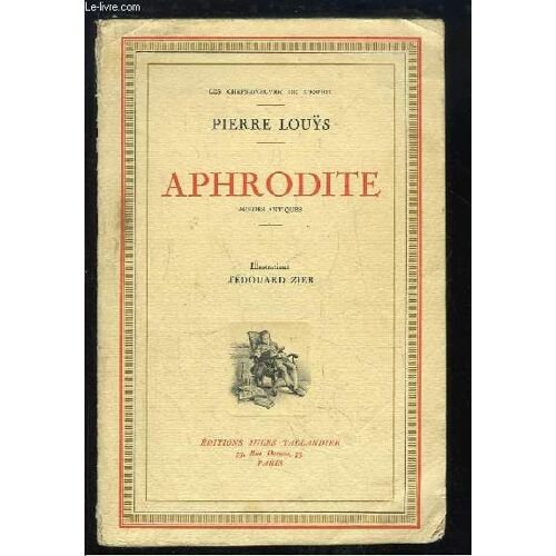 Aphrodite. Moeurs Antiques.