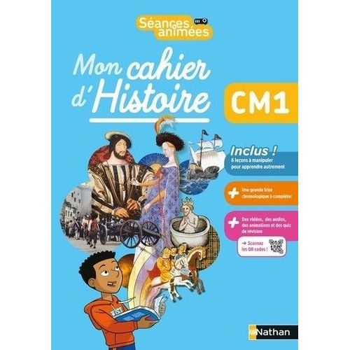 Histoire Cm1 Mon Cahier D'histoire Séances Animées - Edition 2021