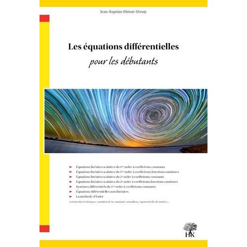 Les Équations Différentielles Pour Les Débutants