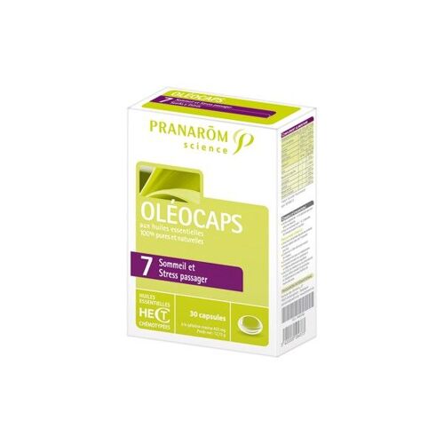 Oléocaps 7 - Sommeil Et Stress Passager - 30 Capsules 